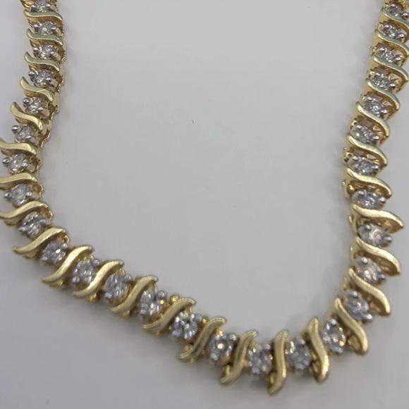 Stunning 5.88 CT Natural Diamonds on 14K Tennis Bracelet, 7.5” 11.5 grams - Picture 15 of 15